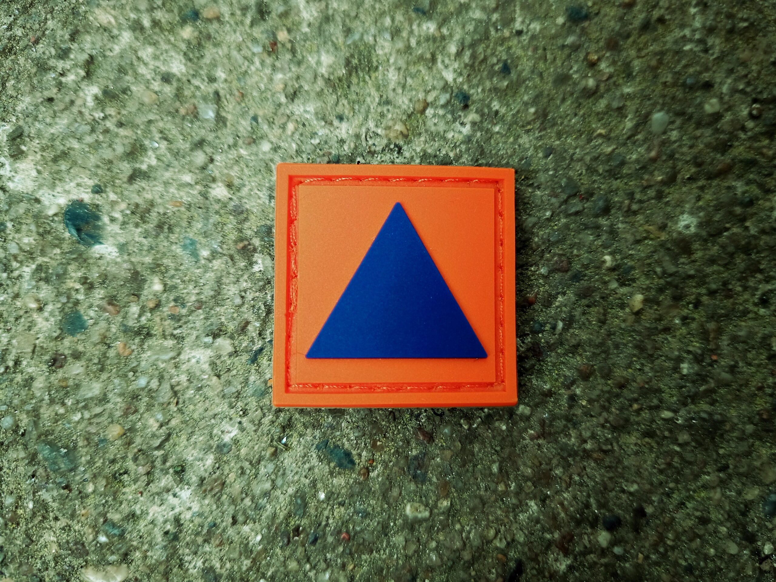 Zivilschutz-Markierungspatch